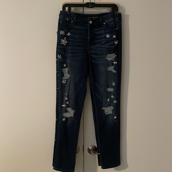 Jeans embellished by Chico’s size 0 - Picture 2 of 5